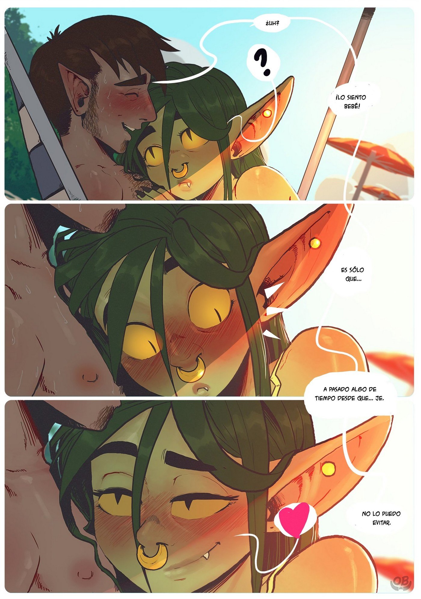 Comic Porno Nott The Thicc - Beach Day In Xhorhas (#4)
