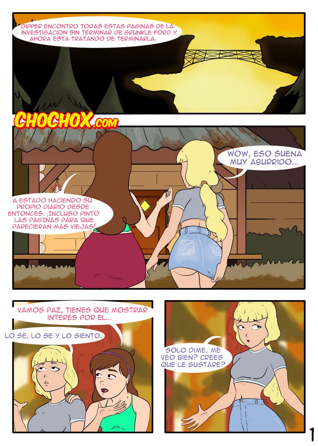 Comic Porno Butterflies In My Head 3 - Gravity Falls (#2)