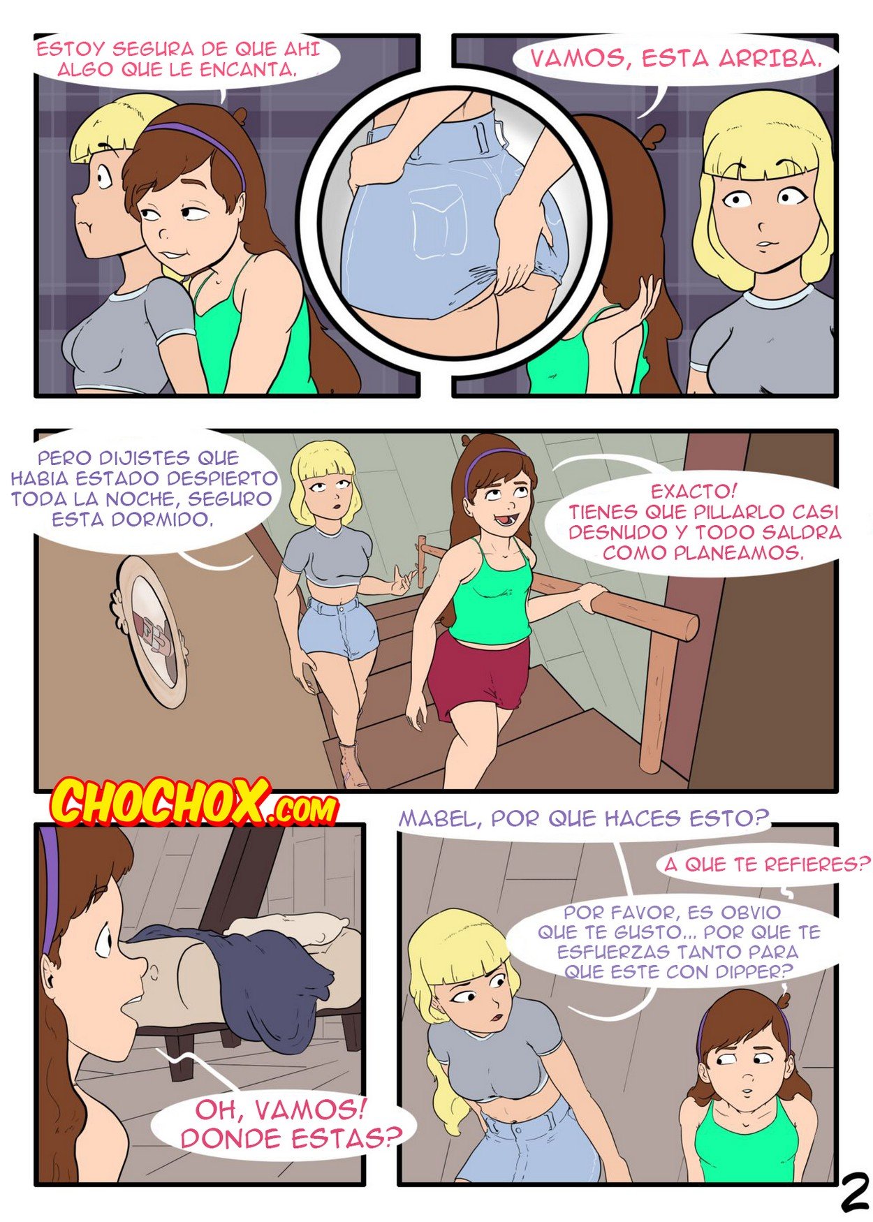 Comic Porno Butterflies In My Head 3 - Gravity Falls (#3)