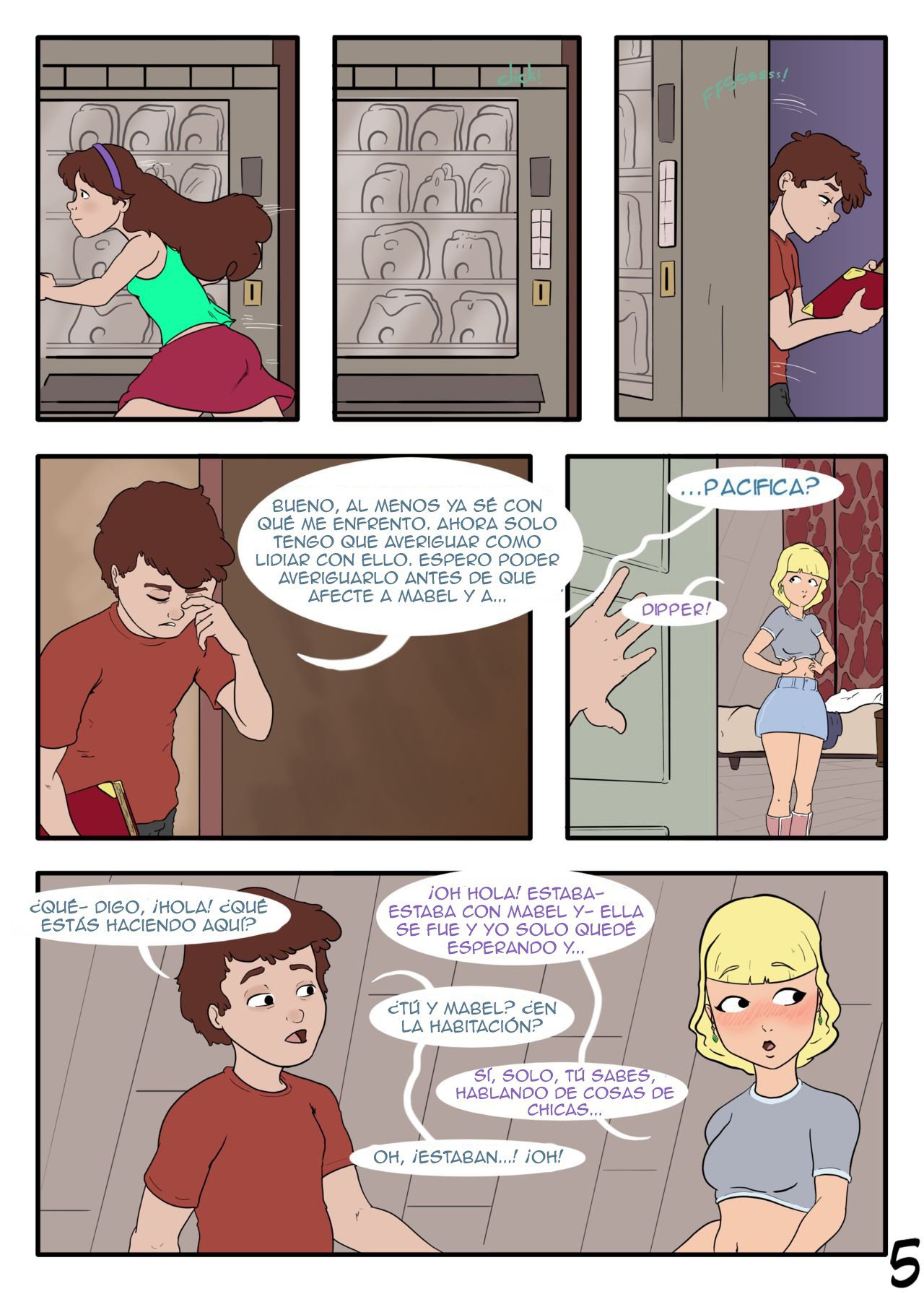 Comic Porno Butterflies In My Head 3 - Gravity Falls (#6)