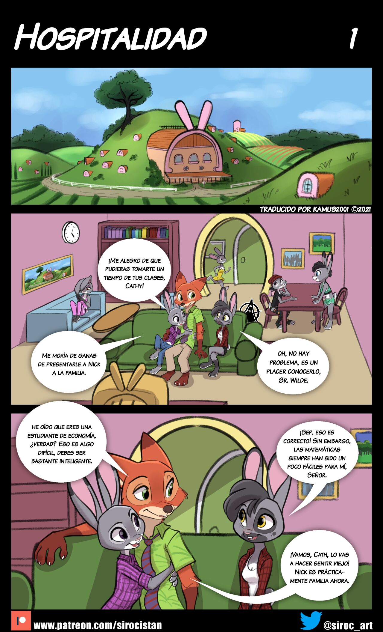 Comic Porno de Hospitality - Siroc (#1)