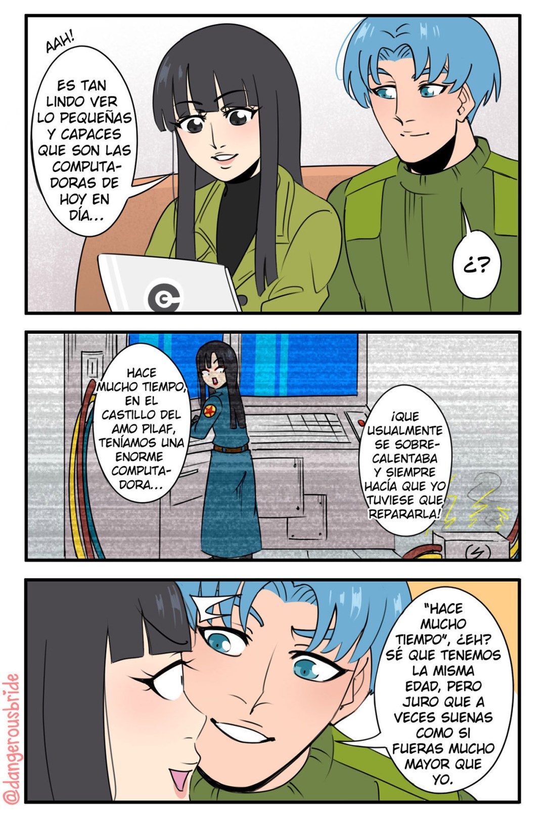 Comic Porno Older Girlfriend - Dangerous Bride (#7)