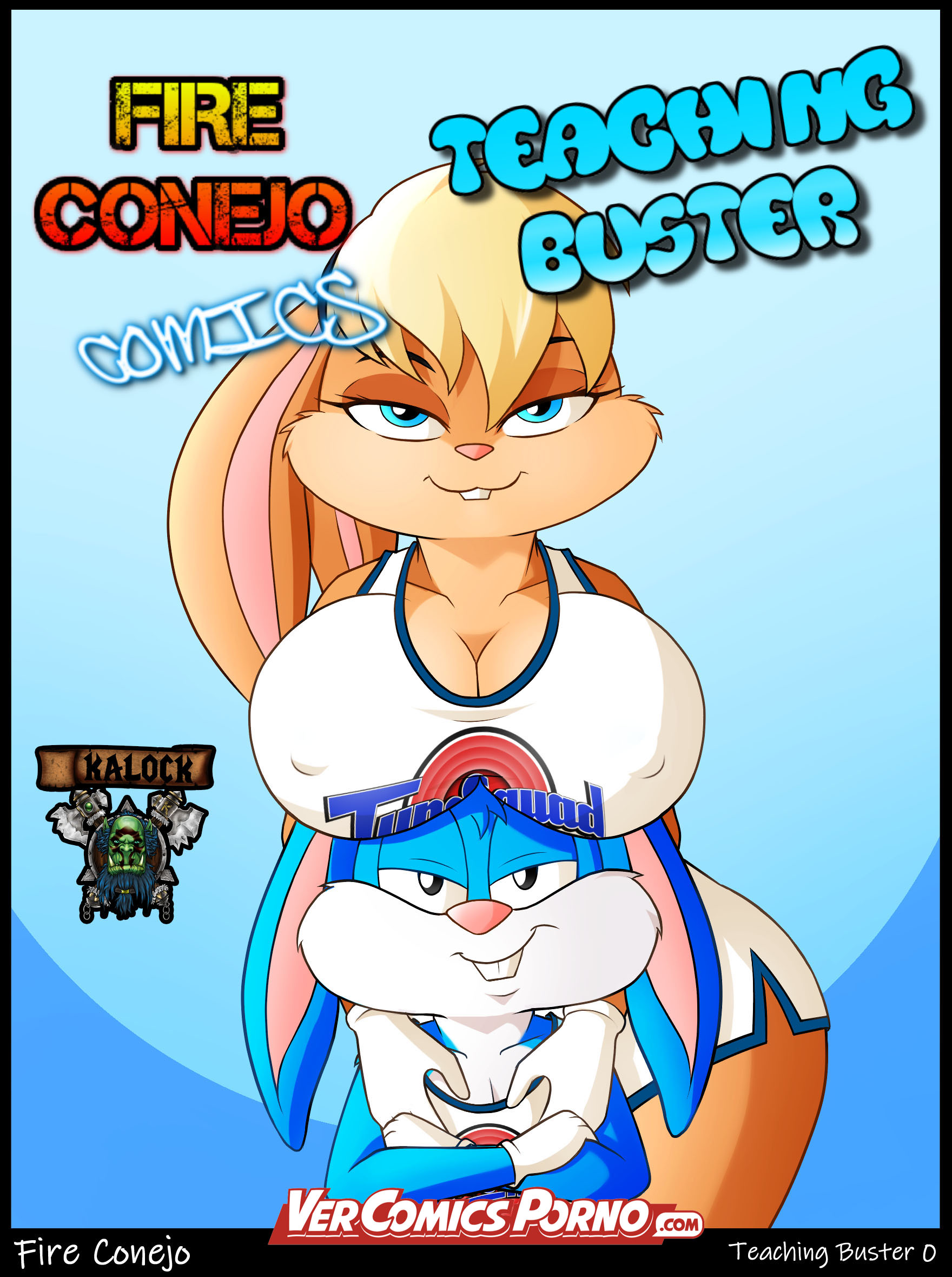 Comic Porno de Teaching Buster - Fire Conejo (#1)