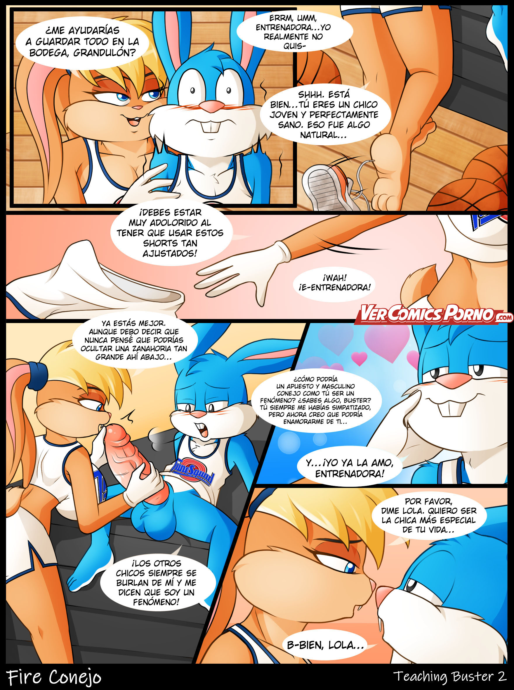 Comic Porno Teaching Buster - Fire Conejo (#3)