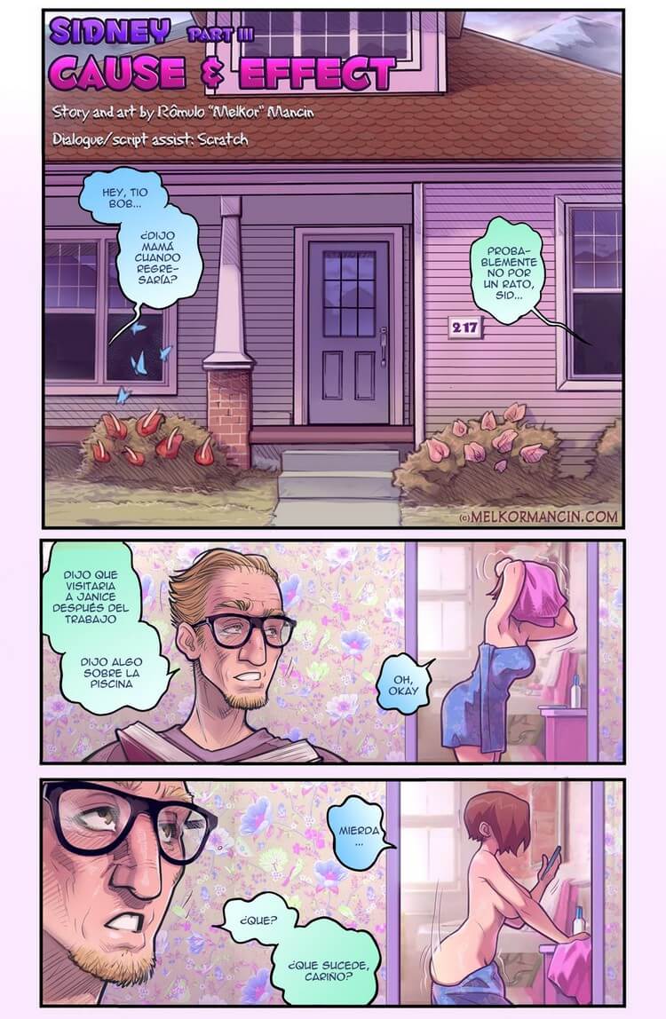 Comic Porno Sidney Part 3 - Cause And Effect (#2)