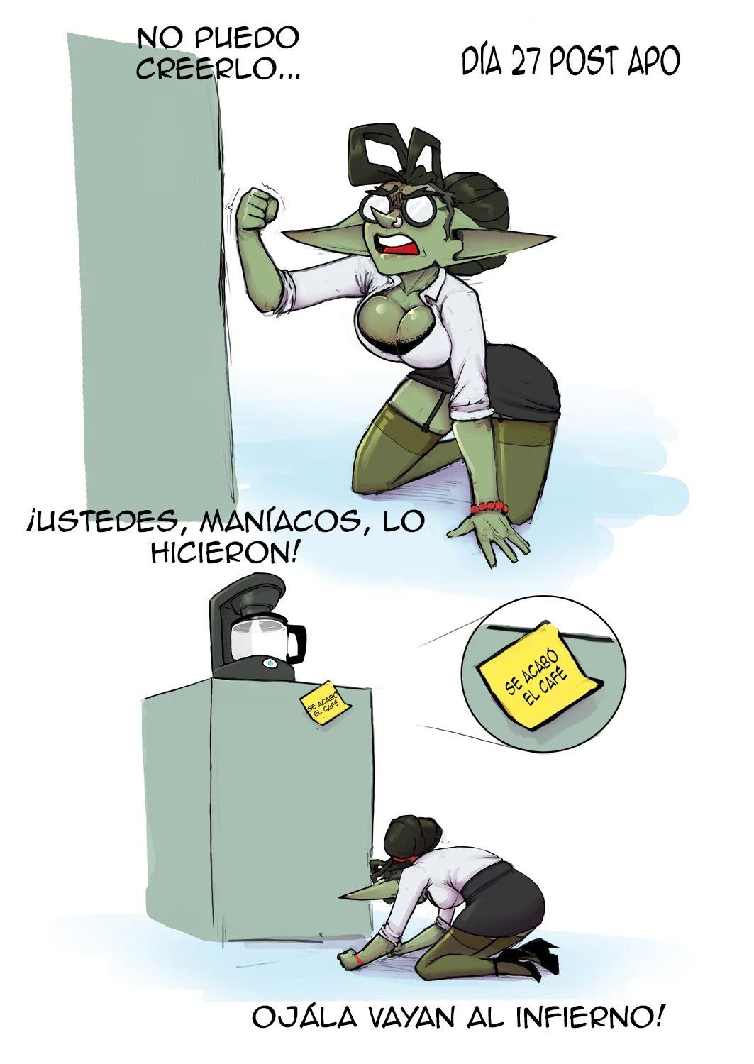 Comic Porno Goblin Boss - Darkminou (#5)