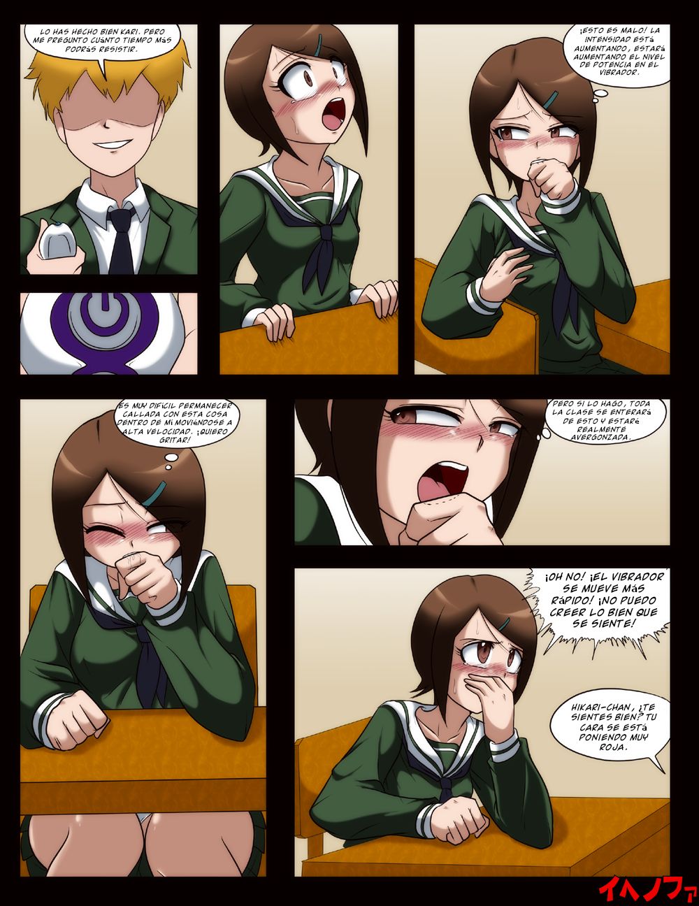 Comic Porno Kari’s Predicament - Digimon Hentai (#2)