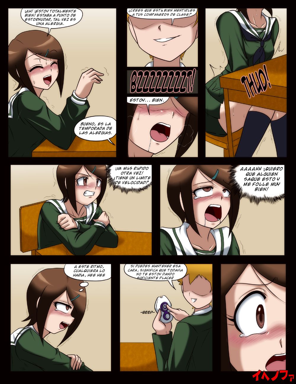 Comic Porno Kari’s Predicament - Digimon Hentai (#3)