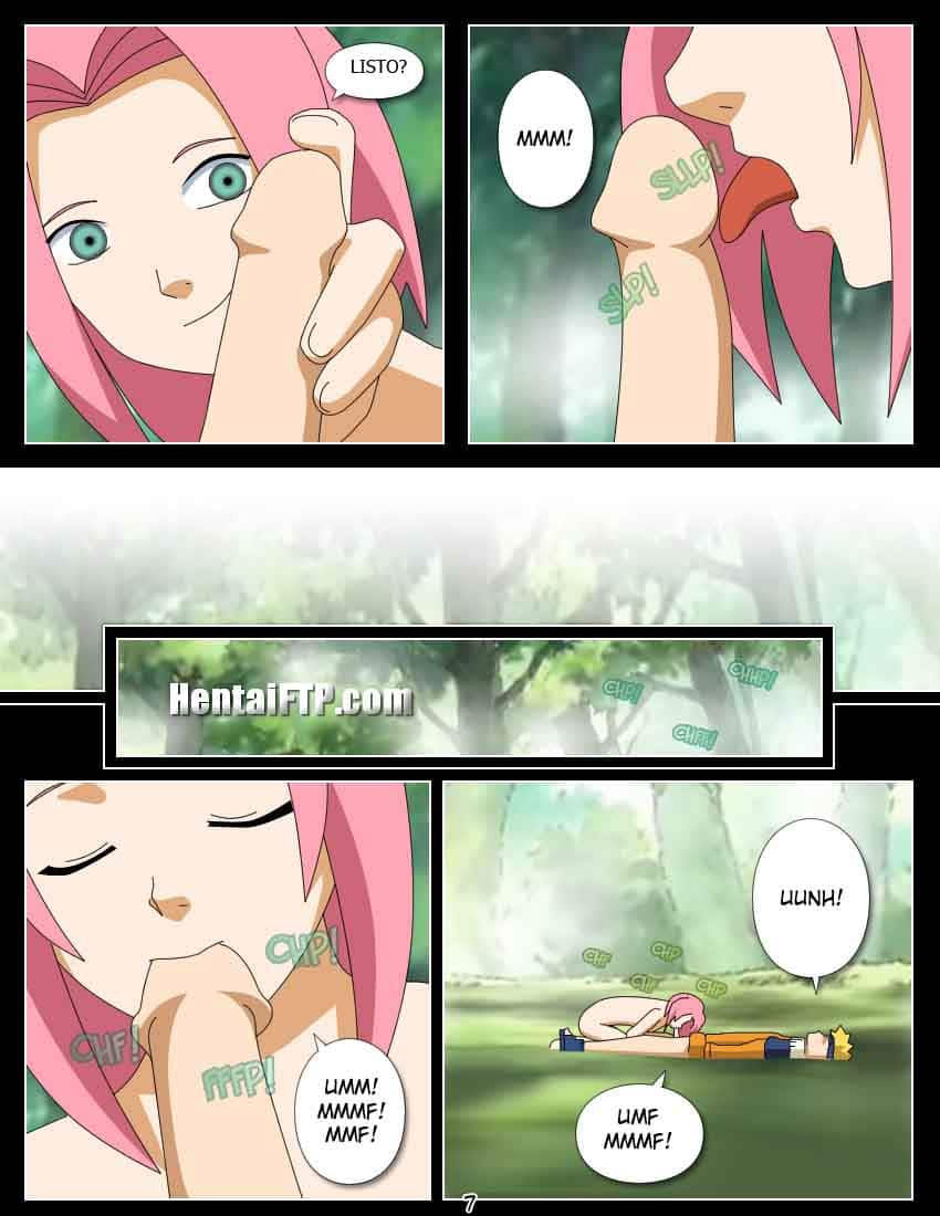 Comic Porno La Practica De Sakura Con Naruto (#7)