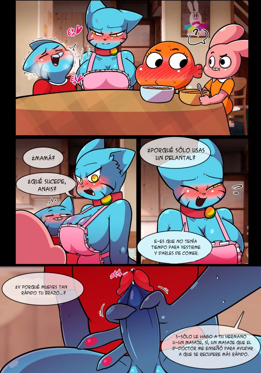 Comic Porno Lusty World Of Nicole 4 - Breakfast (#4)