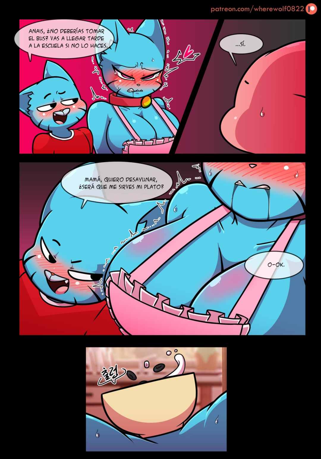 Comic Porno Lusty World Of Nicole 4 - Breakfast (#6)