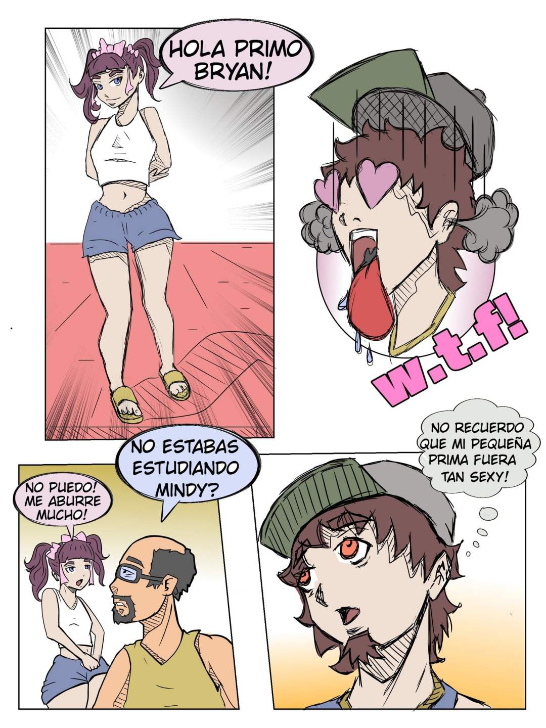 Comic Porno Mindy 1 - LevFreakArtist (#3)