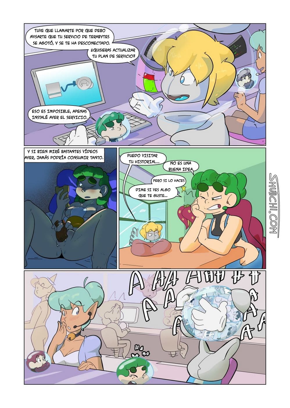 Comic Porno Bootyanica 1 - Smutichi (#5)
