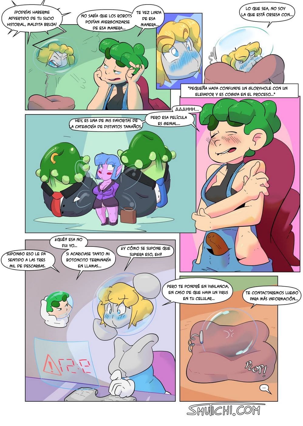 Comic Porno Bootyanica 1 - Smutichi (#6)