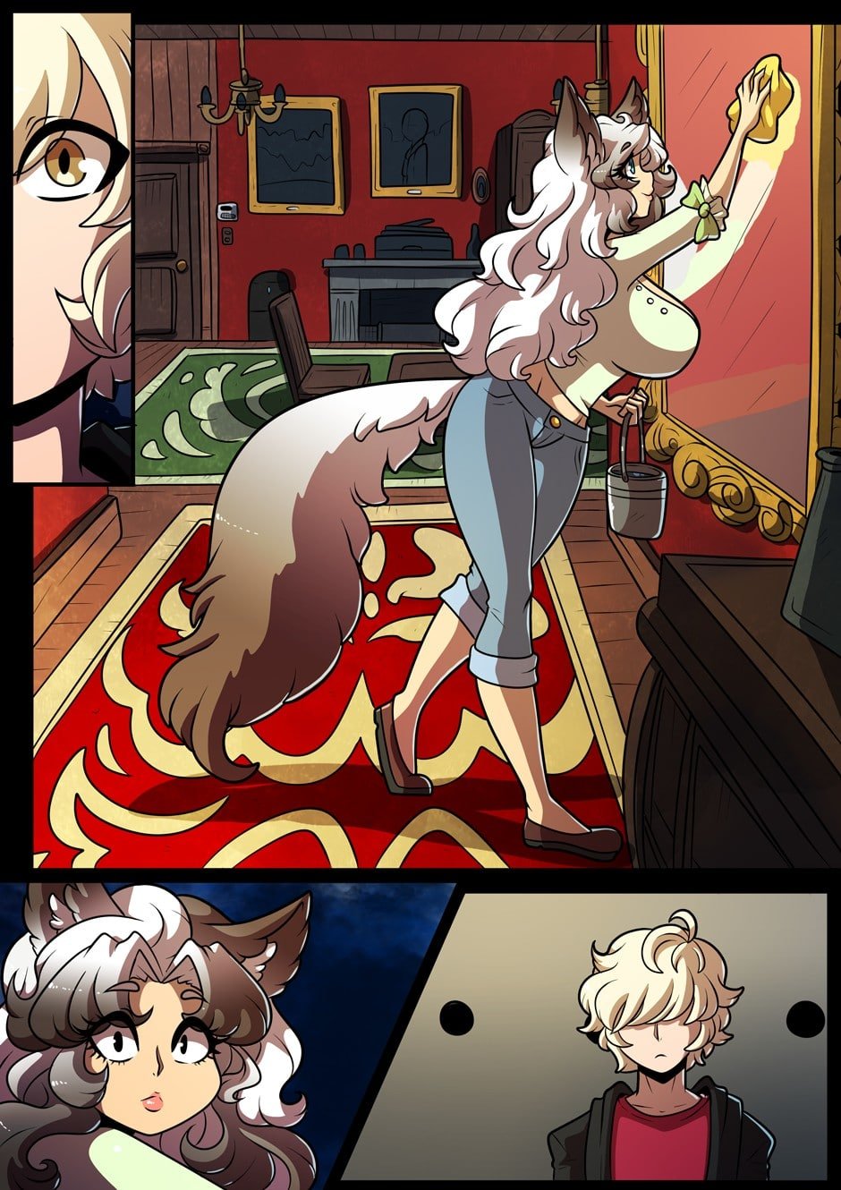 Comic Porno Feline Chateau 1 (#3)