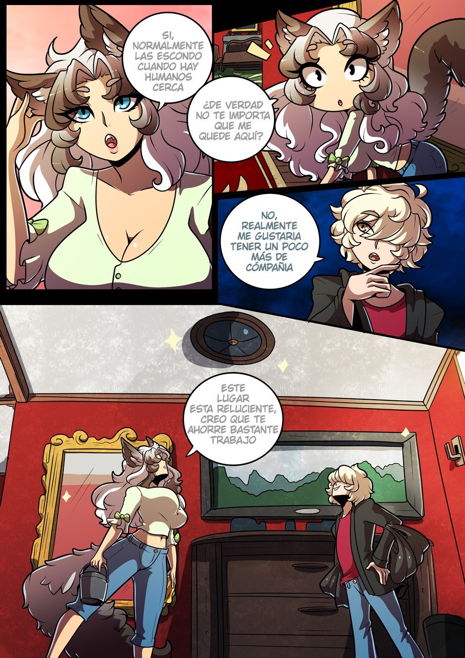 Comic Porno Feline Chateau 1 (#5)