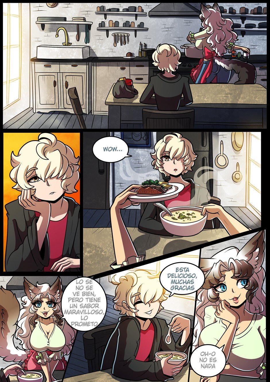 Comic Porno Feline Chateau 1 (#7)