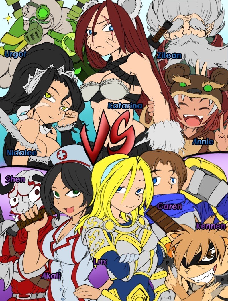 Comic Porno de Cuando Los Servidores Caen - LoL Hentai (#1)