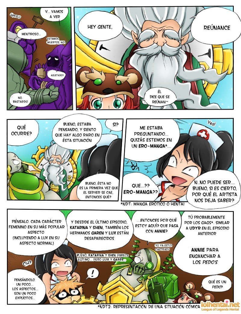 Comic Porno de Cuando Los Servidores Caen - LoL Hentai (#26)