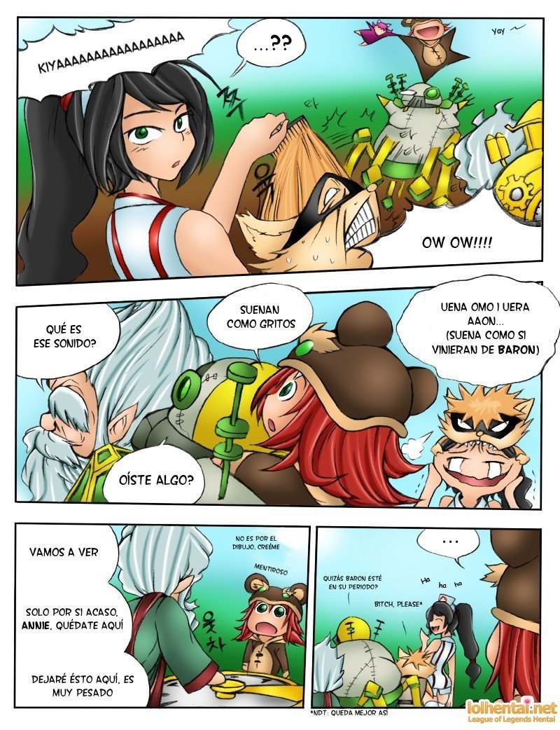 Comic Porno de Cuando Los Servidores Caen - LoL Hentai (#37)