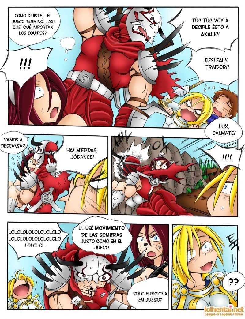 Comic Porno de Cuando Los Servidores Caen - LoL Hentai (#9)