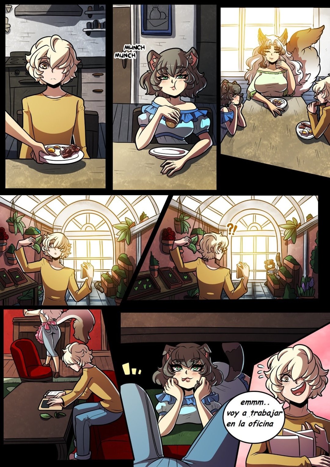 Comic Porno Feline Chateau 2 (#7)