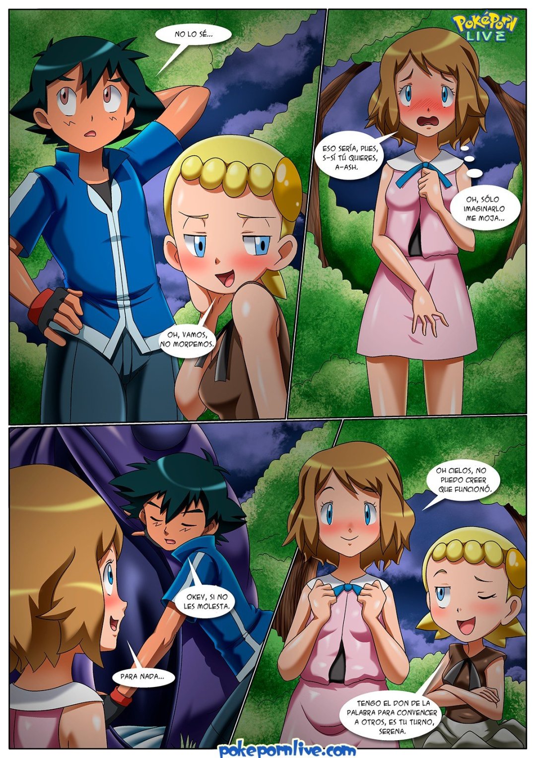 Comic Porno Kalos Threesome - Palcomix (#5)