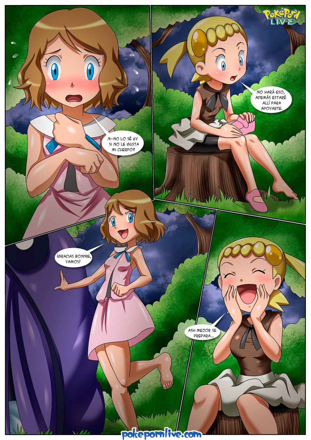 Comic Porno Kalos Threesome - Palcomix (#6)