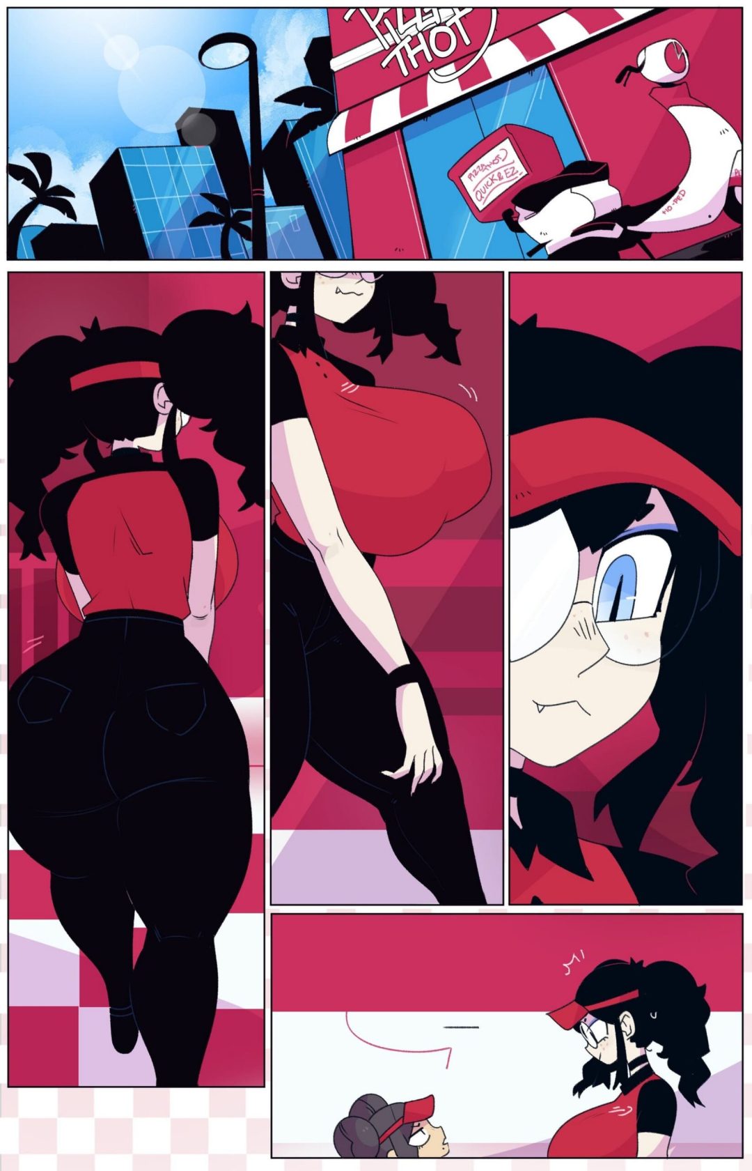 Comic Porno Pizza Thot - Gats (#2)