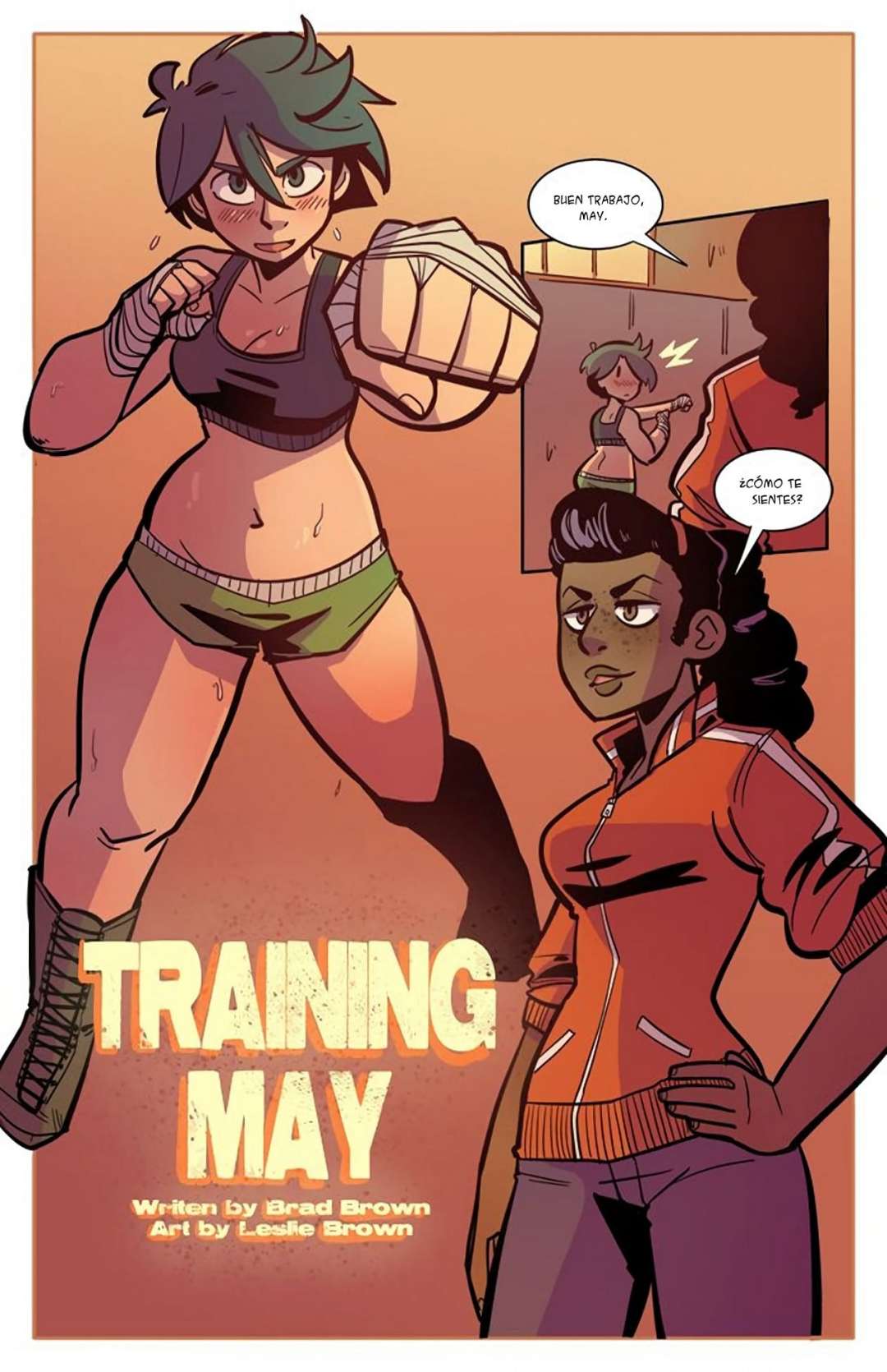 Comic Porno Training May - Leslie Brown (#2)