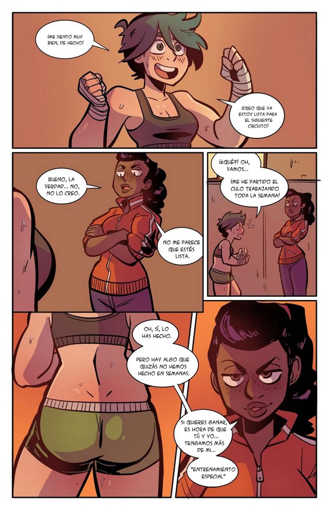 Comic Porno Training May - Leslie Brown (#3)