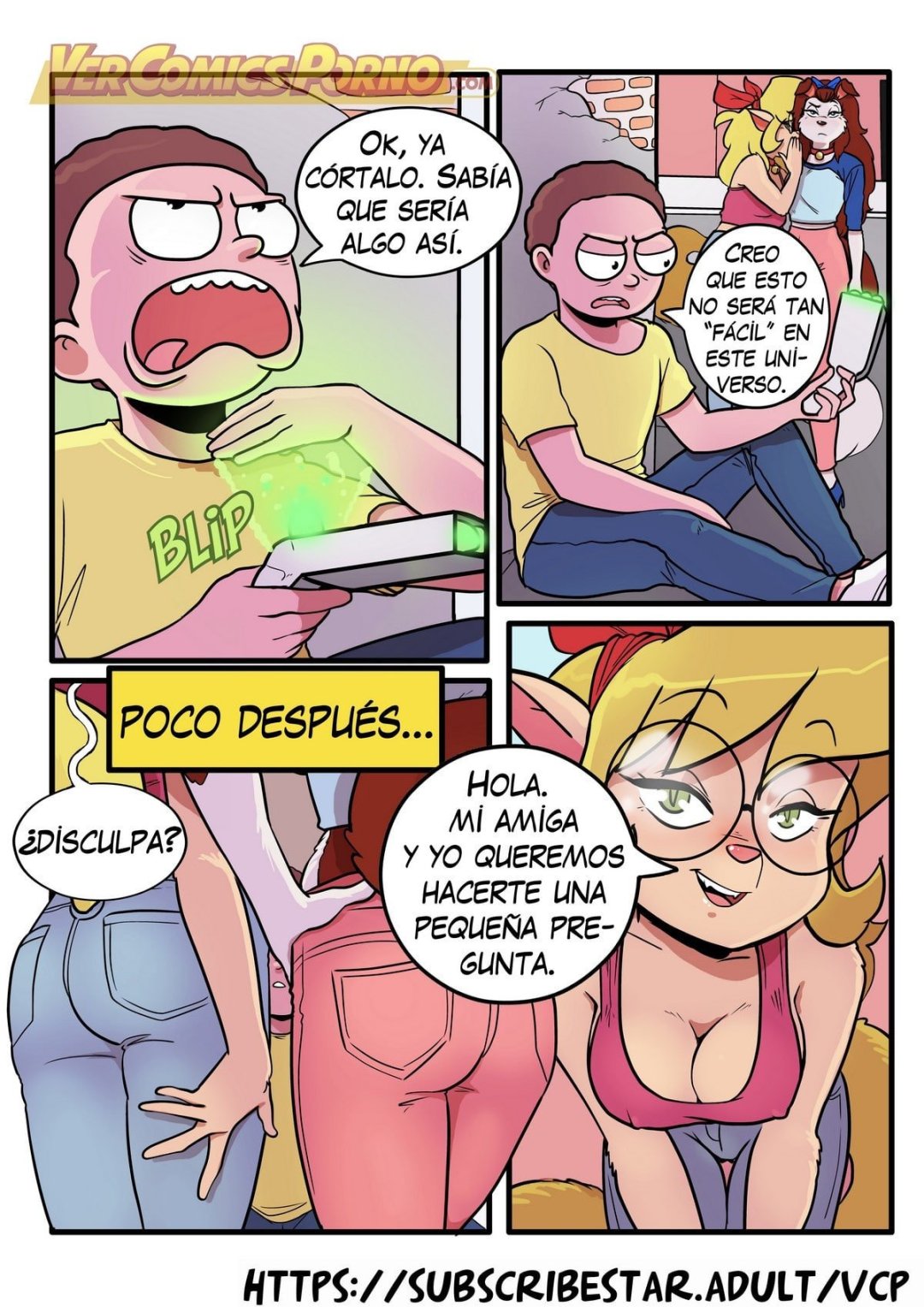Comic Porno Rick Y Morty - Viaje De Placer 3 (#5)
