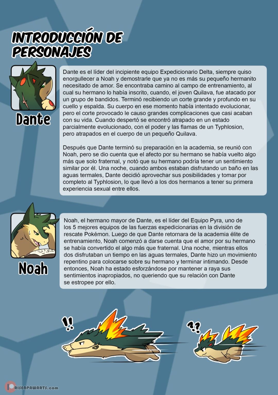 Comic Porno Shadow Of The Flame - Risenpaw (#2)