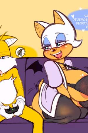 Distracciones En El Sofa - Tails X Rouge