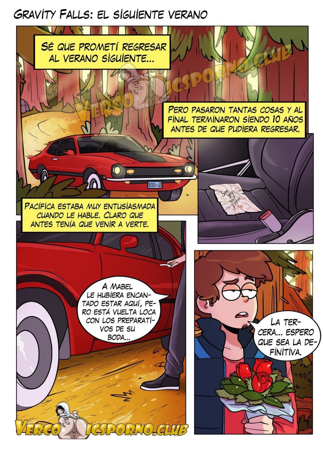 Comic Porno Gravity Falls - El Siguiente Verano (#2)