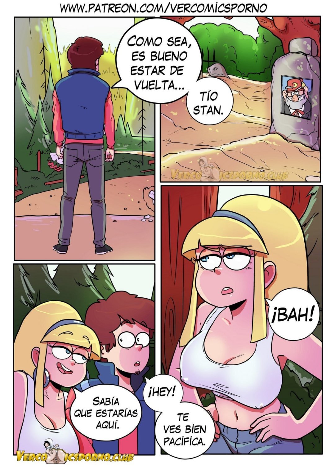 Comic Porno Gravity Falls - El Siguiente Verano (#3)