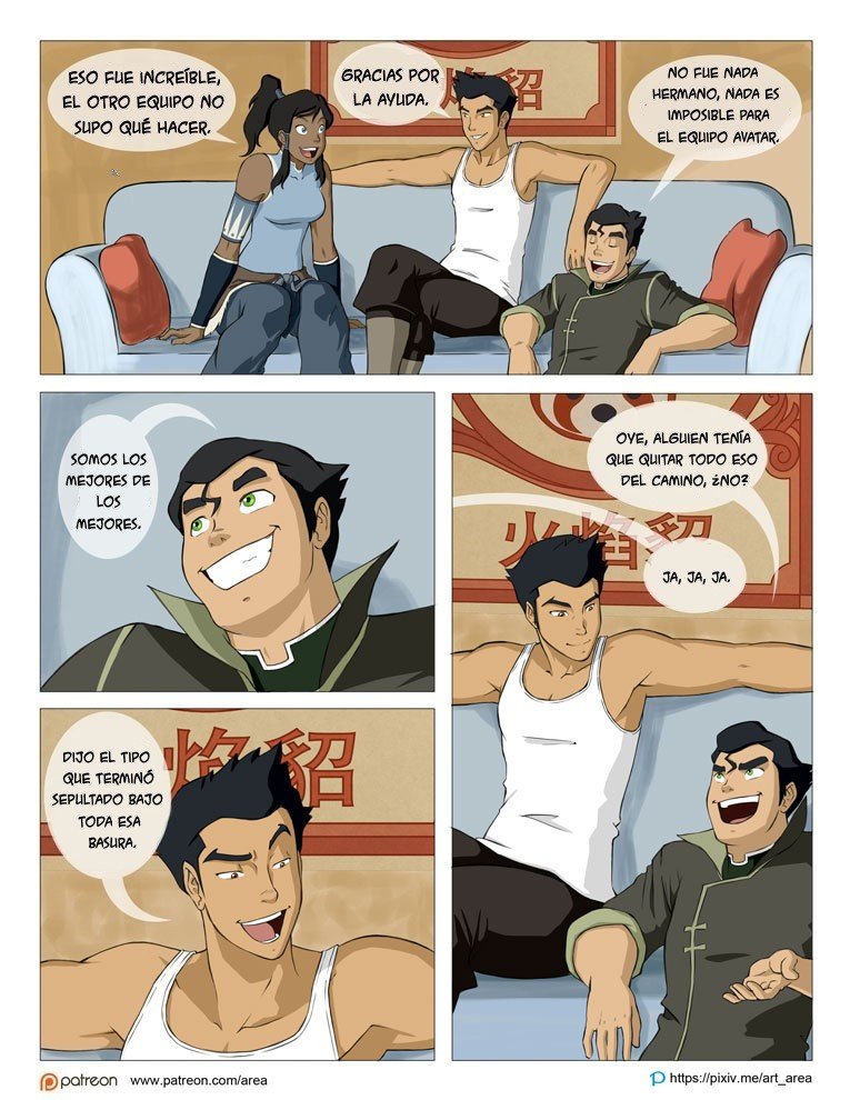 Comic Porno de Legend Of Korra - Area (#1)