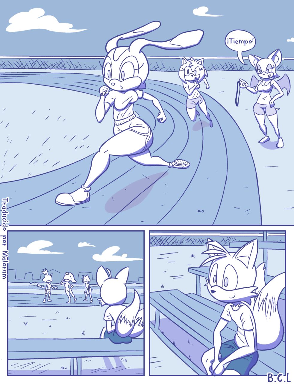 Comic Porno Lunes Lluvioso - Cream X Tails (#3)