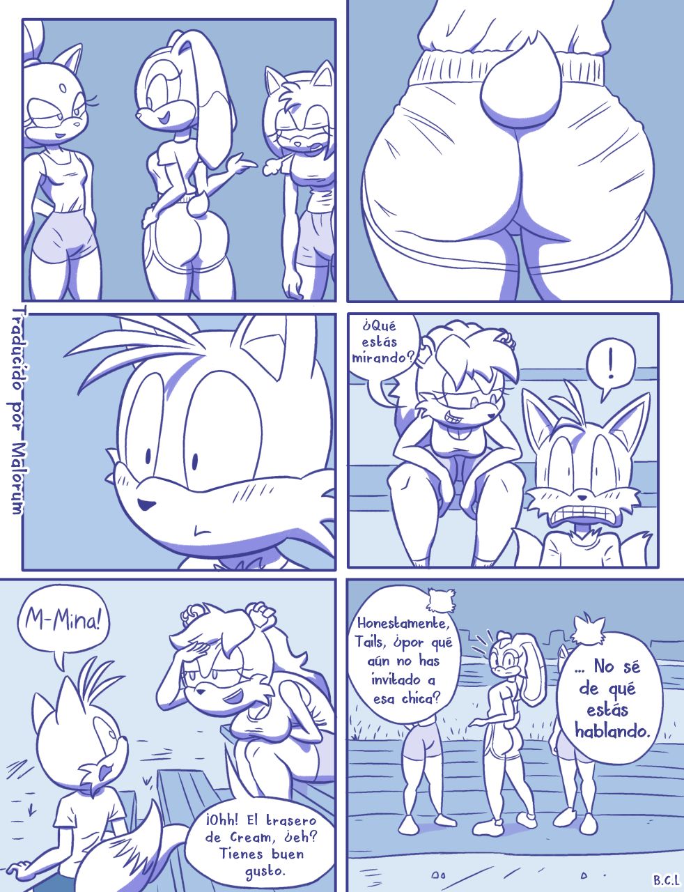 Comic Porno Lunes Lluvioso - Cream X Tails (#4)