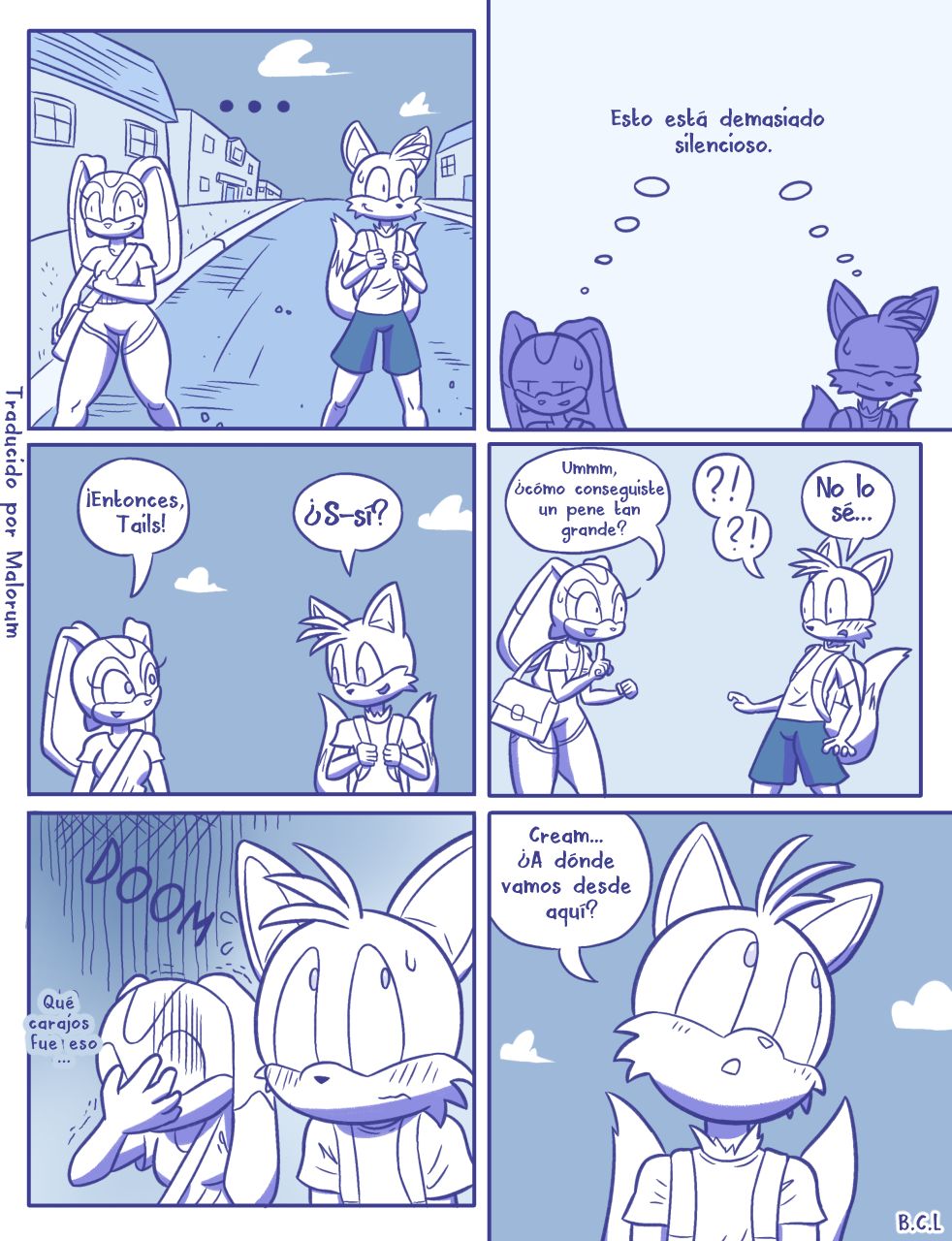 Comic Porno Lunes Lluvioso - Cream X Tails (#6)