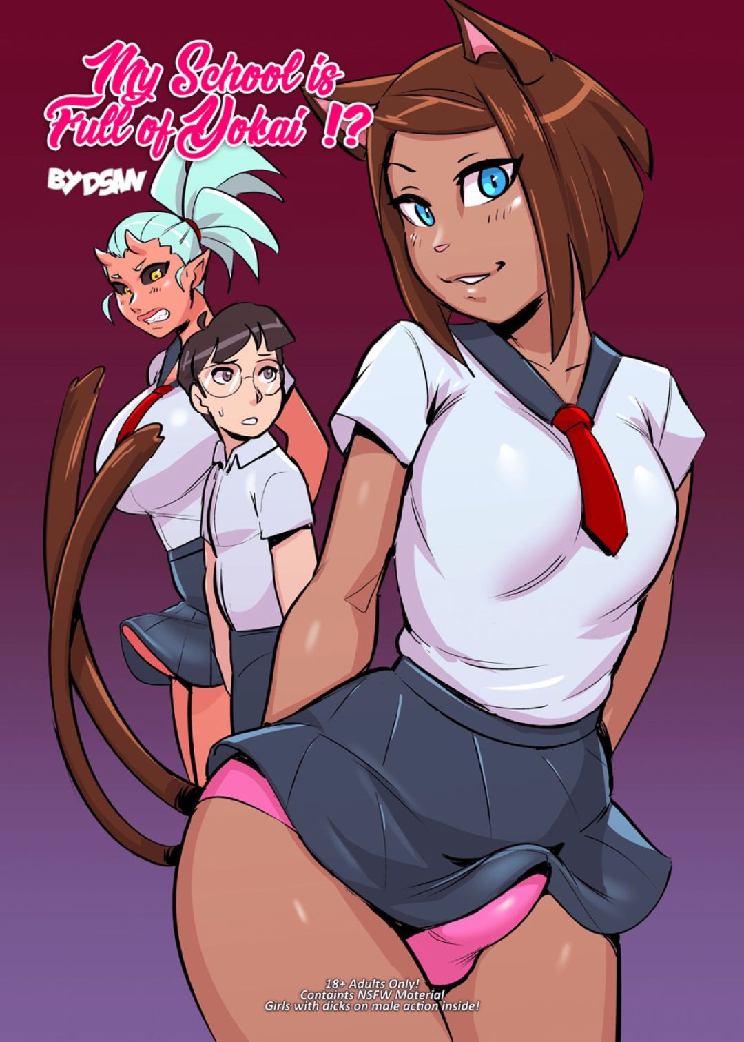Comic Porno de Mi Escuela Esta Llena De Yokai! 2 - Dsan (#1)