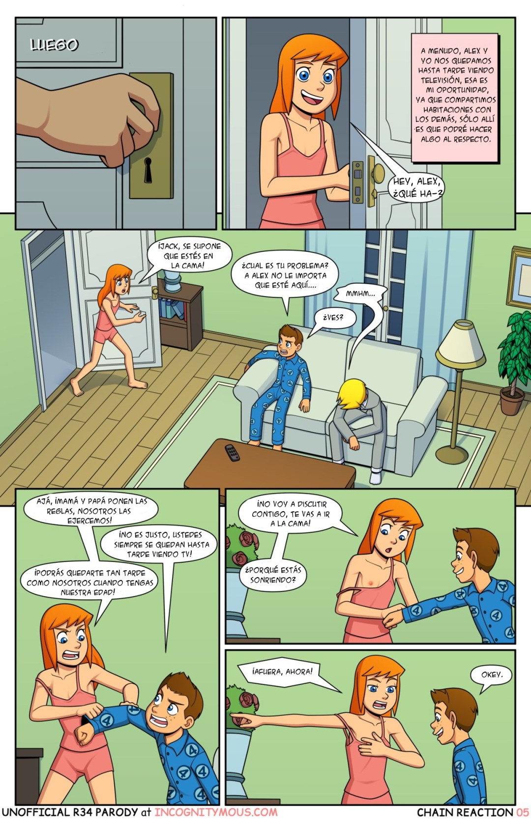 Comic Porno Chain Reaction - Incognitymous (#7)