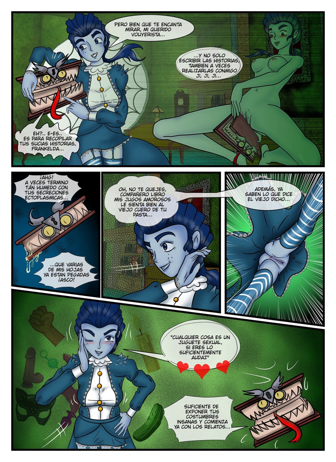 Comic Porno Los Cuentos De Frankelda - Yugosama (#6)