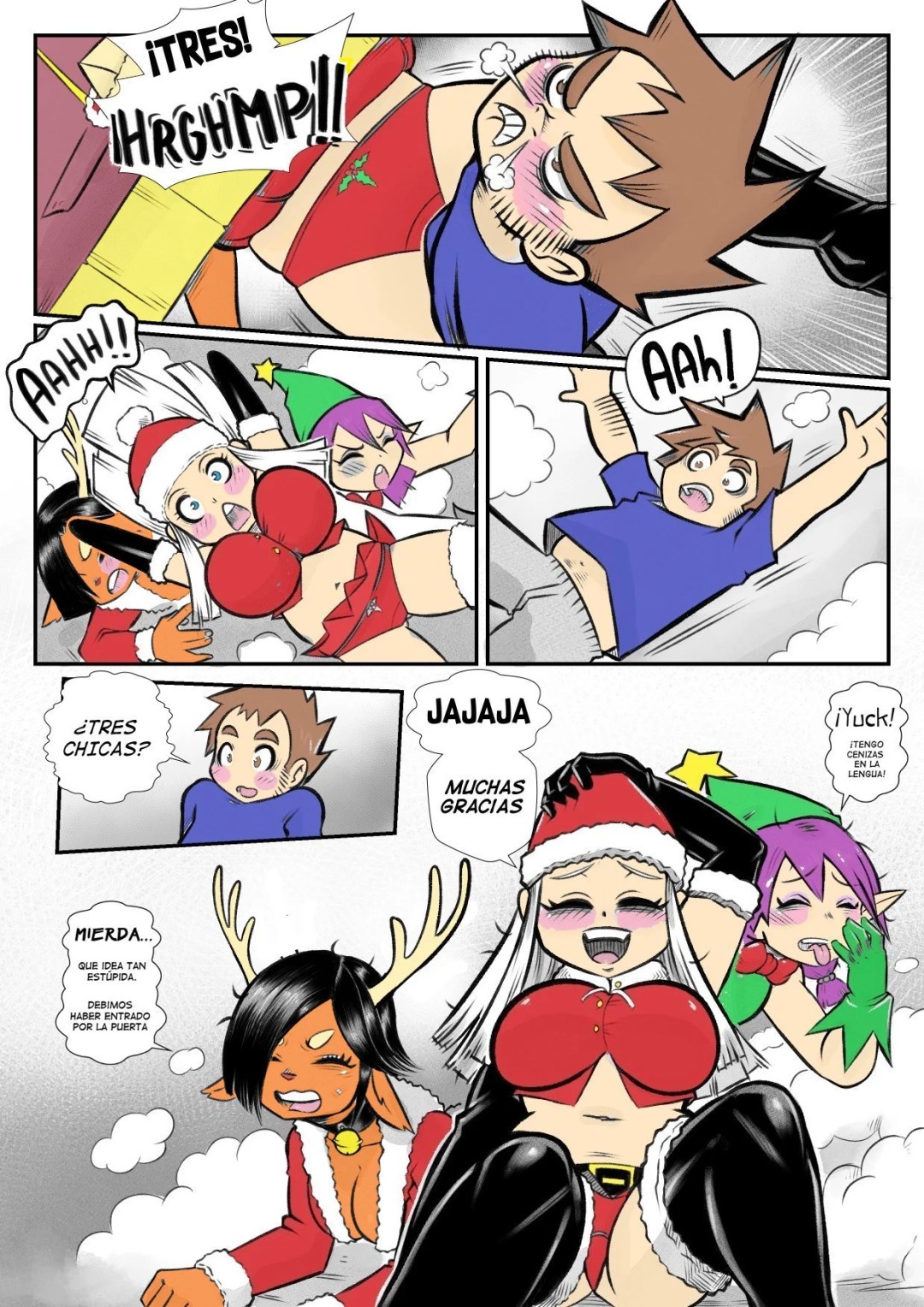 Comic Porno The Christmas Three (#7)