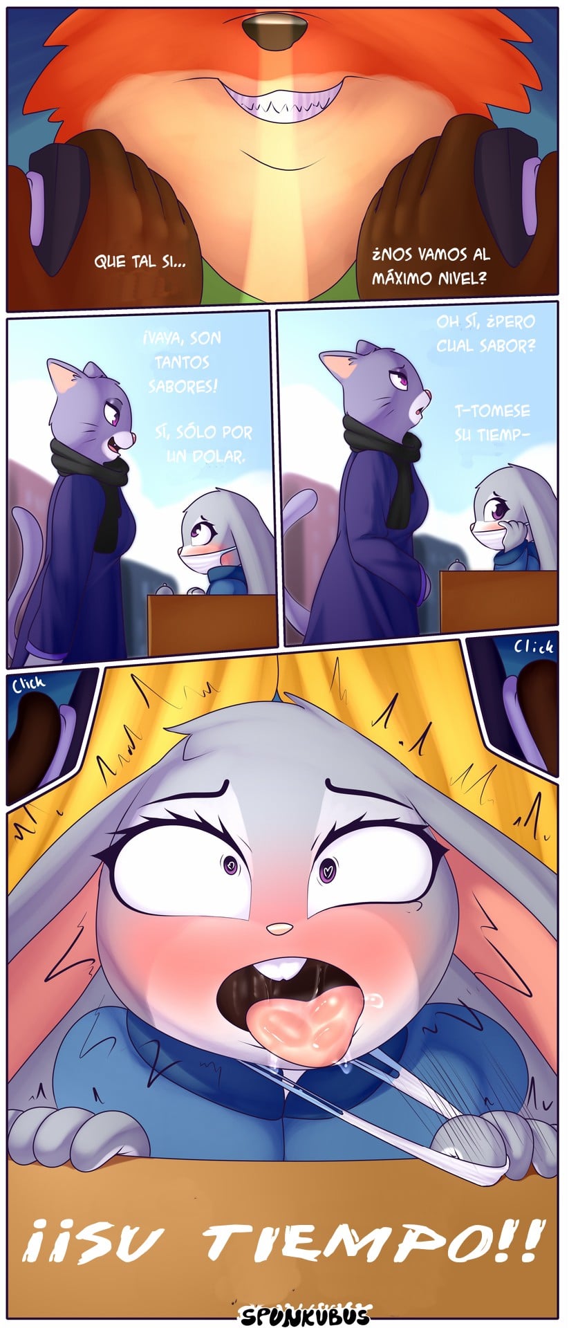 Comic Porno Flustered Fun Time! - Zootopia (#5)