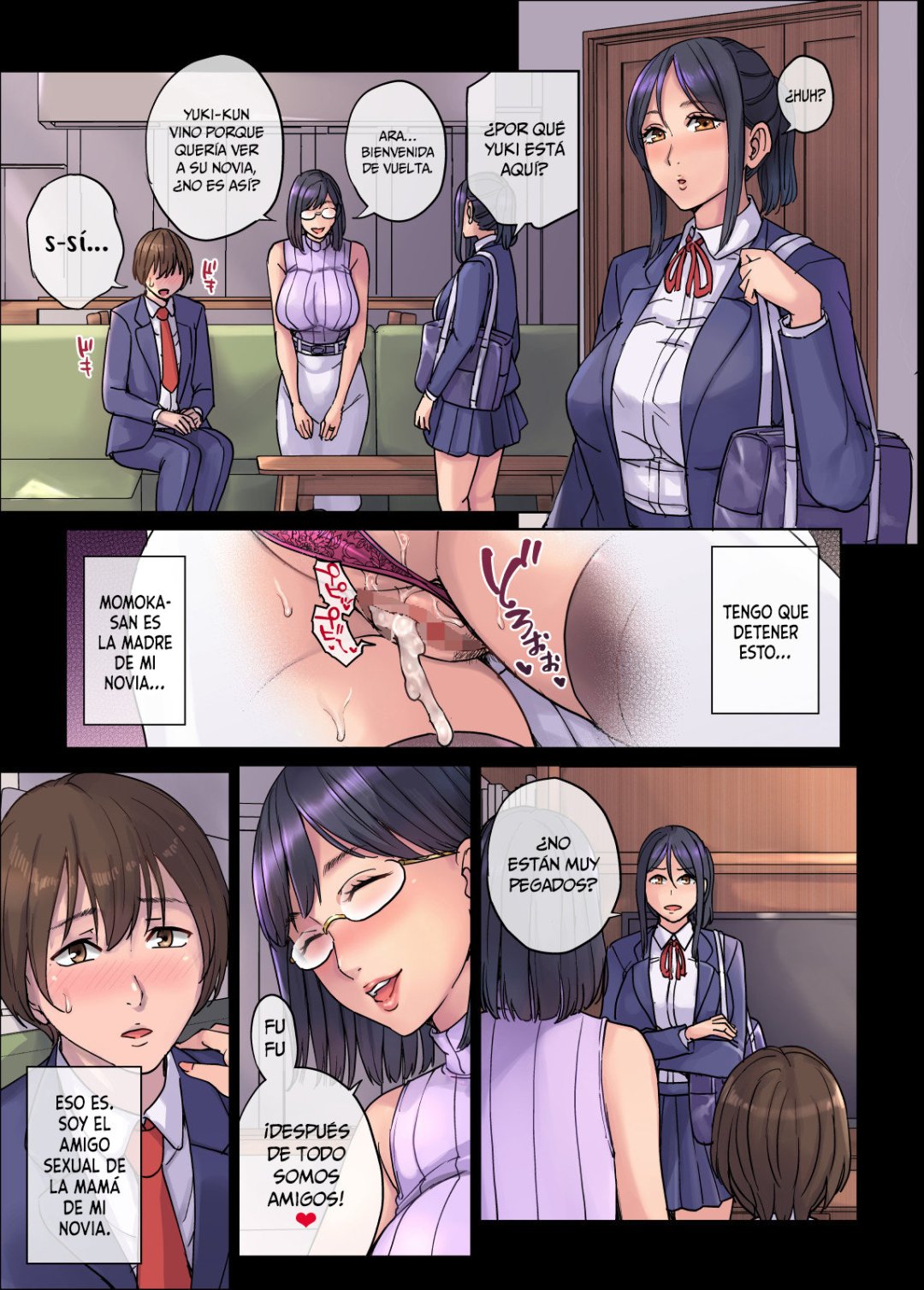 Comic Porno Kanojo No Mama Wa Boku No SeFrie (#6)