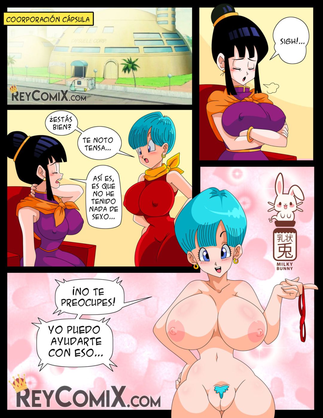 Comic Porno Las Chambeadoll Z - Descargando Tension - Milky Bunny (#2)