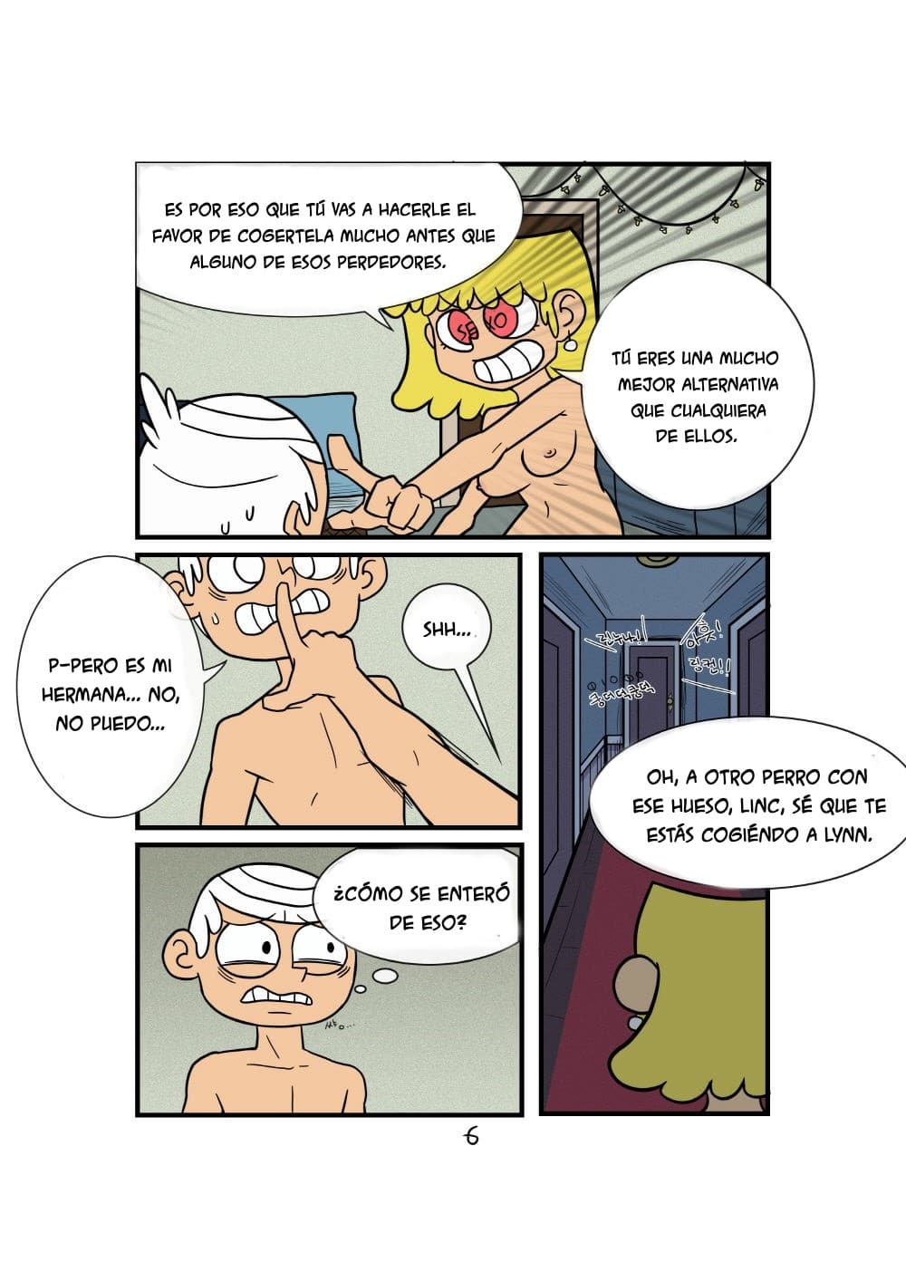 Comic Porno Leni’s Virginity - Loud Hosue XXX (#7)
