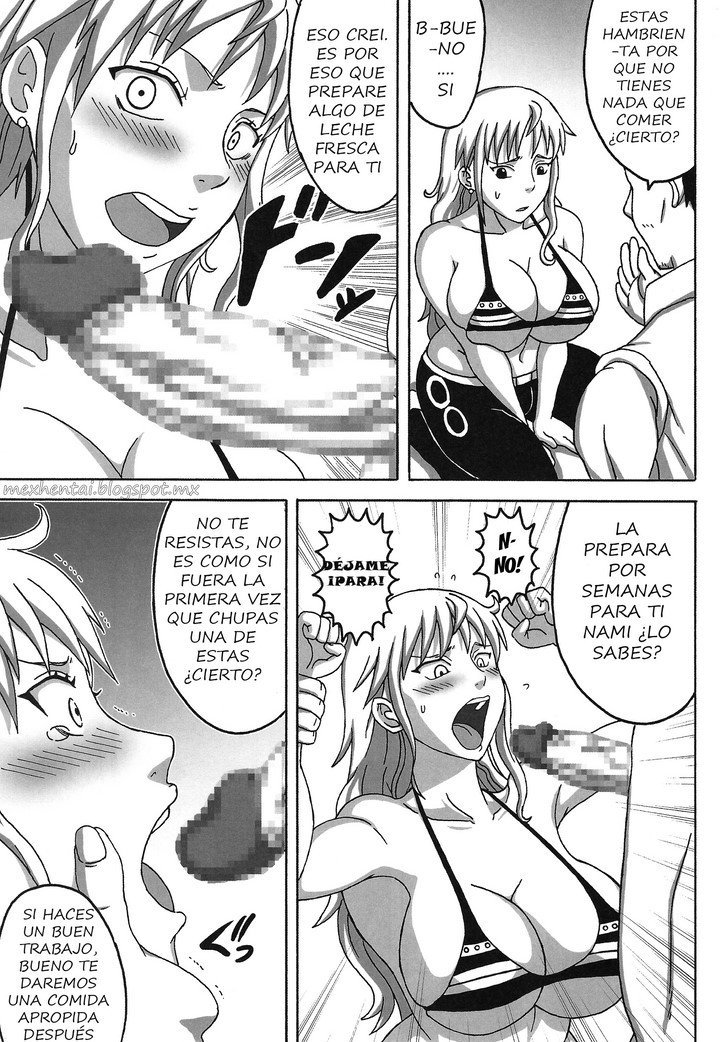 Comic Porno Nami SAGA 1 - One Piece (#4)