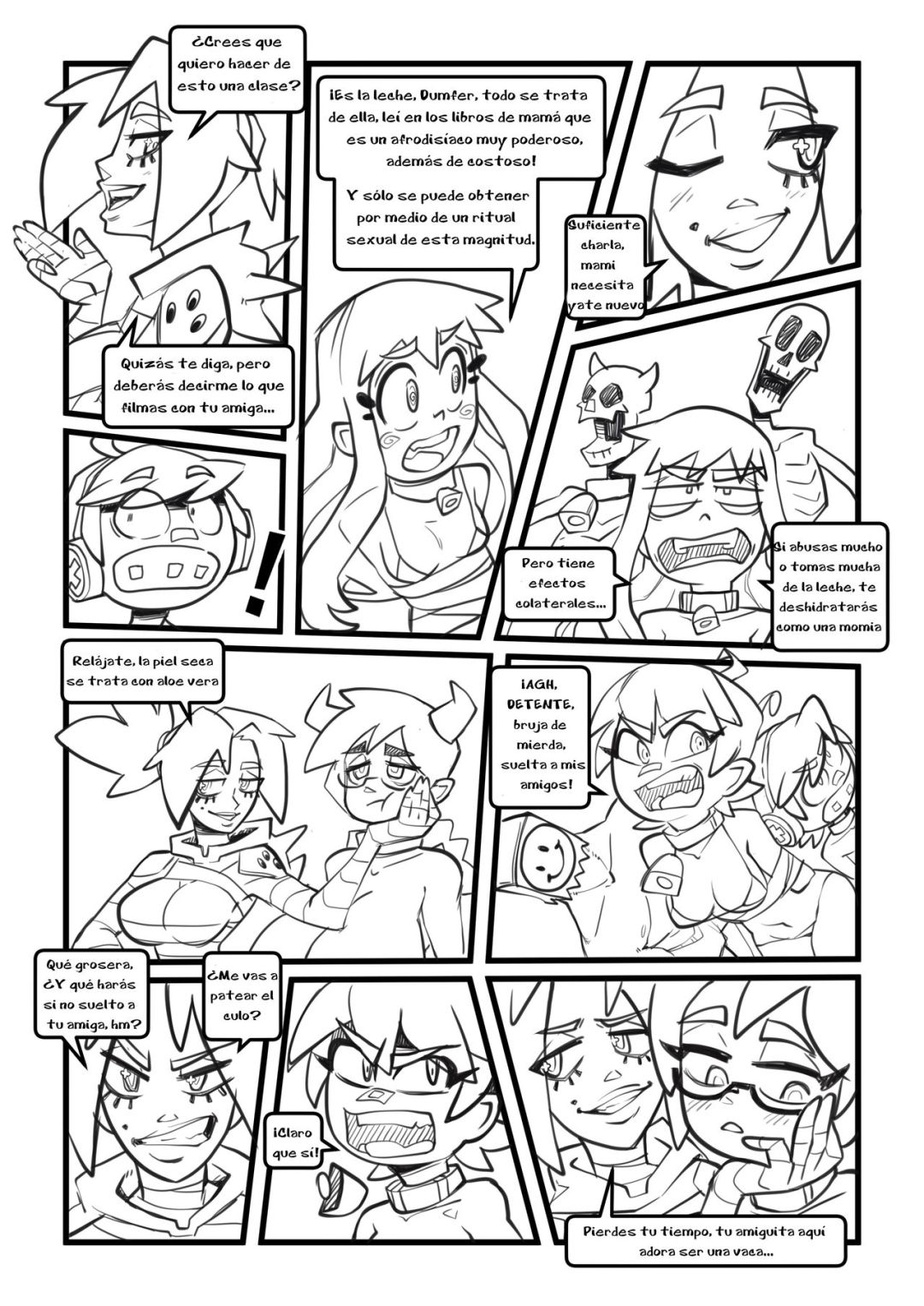 Comic Porno Skarpworld 8 - Milk Crisis 2 (#5)